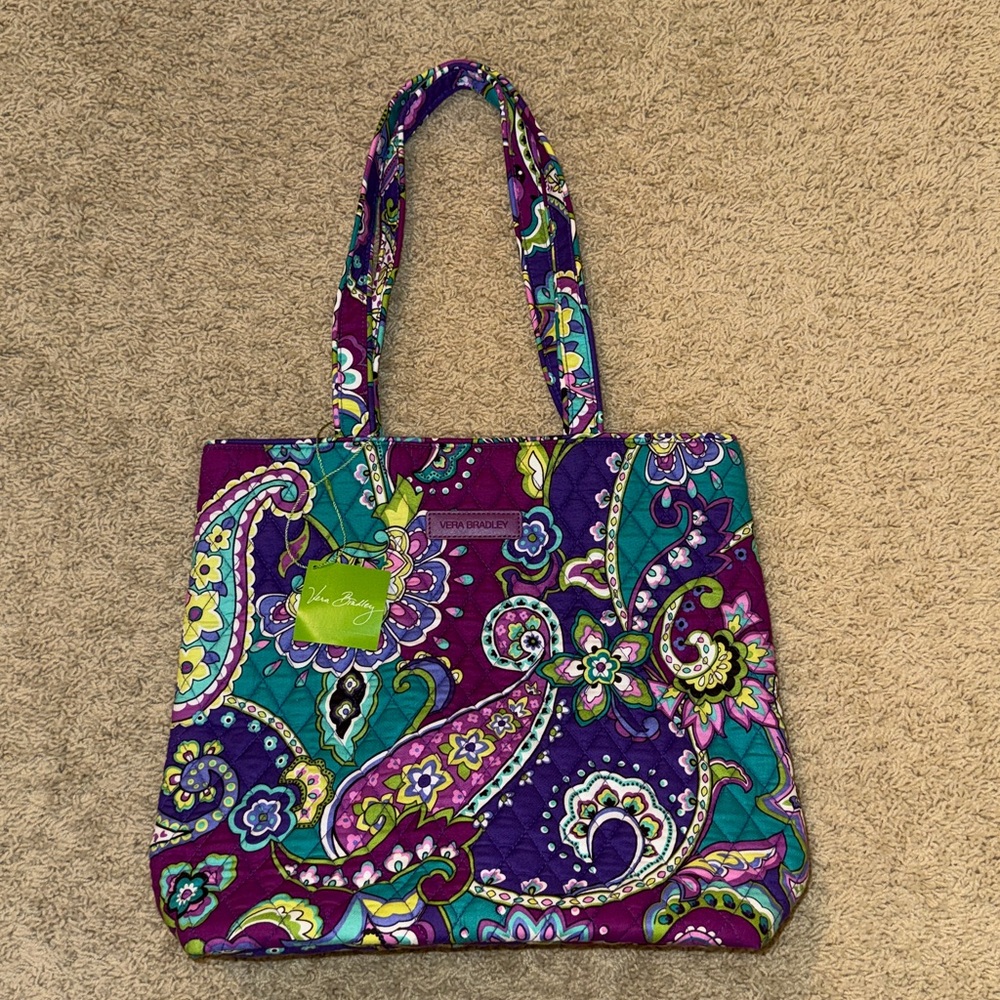 Vera Bradley Multicolor Paisley Tote